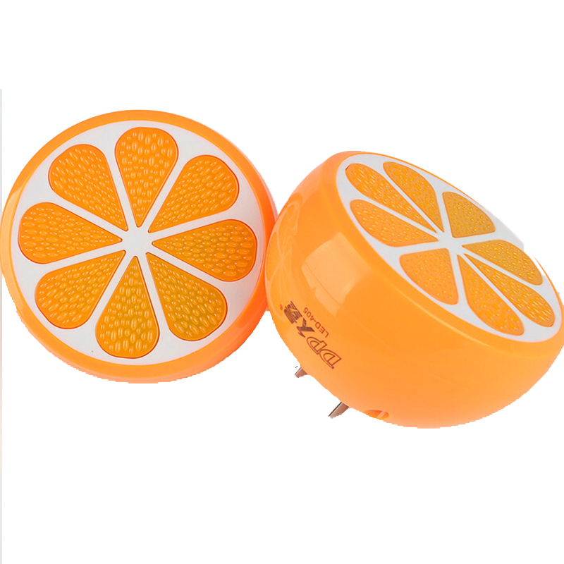 DP久量 LED&ldquo;香橙&rdquo;光控小夜灯 DP-405（单位：个0） 橙色